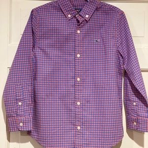 Boys Size 7 Vineyard Vines button down